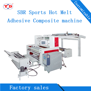 SBR Sporting Goods Hot Melt Adhesive Compound Machine (YD-006)